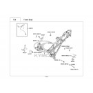 ACTIV SR 125 E3-ΣΚΕΛΕΤΟΣ-ΒΑΣΗ ΚΙΝΗΤΗΡΑ