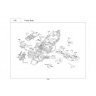 XCITING S 400i ABS Noodoe E4-ΣΚΕΛΕΤΟΣ-ΒΑΣΗ ΚΙΝΗΤΗΡΑ