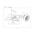 DOWNTOWN 350i ABS Noodoe E4-ΟΠΙΣΘΙΟΣ ΤΡΟΧΟΣ