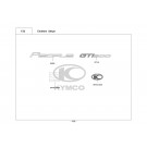 PEOPLE GTI 300- TC-ΑΥΤΟΚΟΛΛΗΤΑ