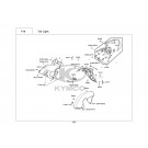 AGILITY 50 RS NAKED-ΟΠΙΣΘΙΟ ΦΑΝΑΡΙ-ΟΠΙΣΘΙΟ ΦΤΕΡΟ