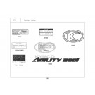 AGILITY 200i  16'' TOP CASE-ΑΥΤΟΚΟΛΛΗΤΑ