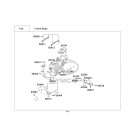 AGILITY 50 F 4T 12"-ΣΚΕΛΕΤΟΣ-ΒΑΣΗ ΚΙΝΗΤΗΡΑ