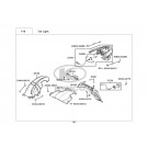 PEOPLE ONE 125i-ΟΠΙΣΘΙΟ ΦΑΝΑΡΙ-ΟΠΙΣΘΙΟ ΦΤΕΡΟ