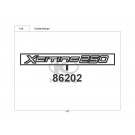 XCITING 250 (ΚΑΘΡΕΦΤΕΣ ΣΤΗΝ ΠΟΔΙΑ)-ΑΥΤΟΚΟΛΛΗΤΑ