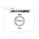 XCITING 500 E3-ΑΥΤΟΚΟΛΛΗΤΑ