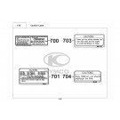 B&W 150-ΑΥΤΟΚΟΛΛΗΤΑ ΠΡΟΕΙΔΟΠΟΙΗΣΕΩΝ