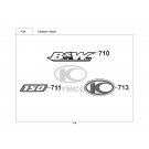 B&W 150-ΑΥΤΟΚΟΛΛΗΤΑ